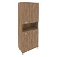 Шкаф высокий широкий First KST-1.5 (дуб Табак)